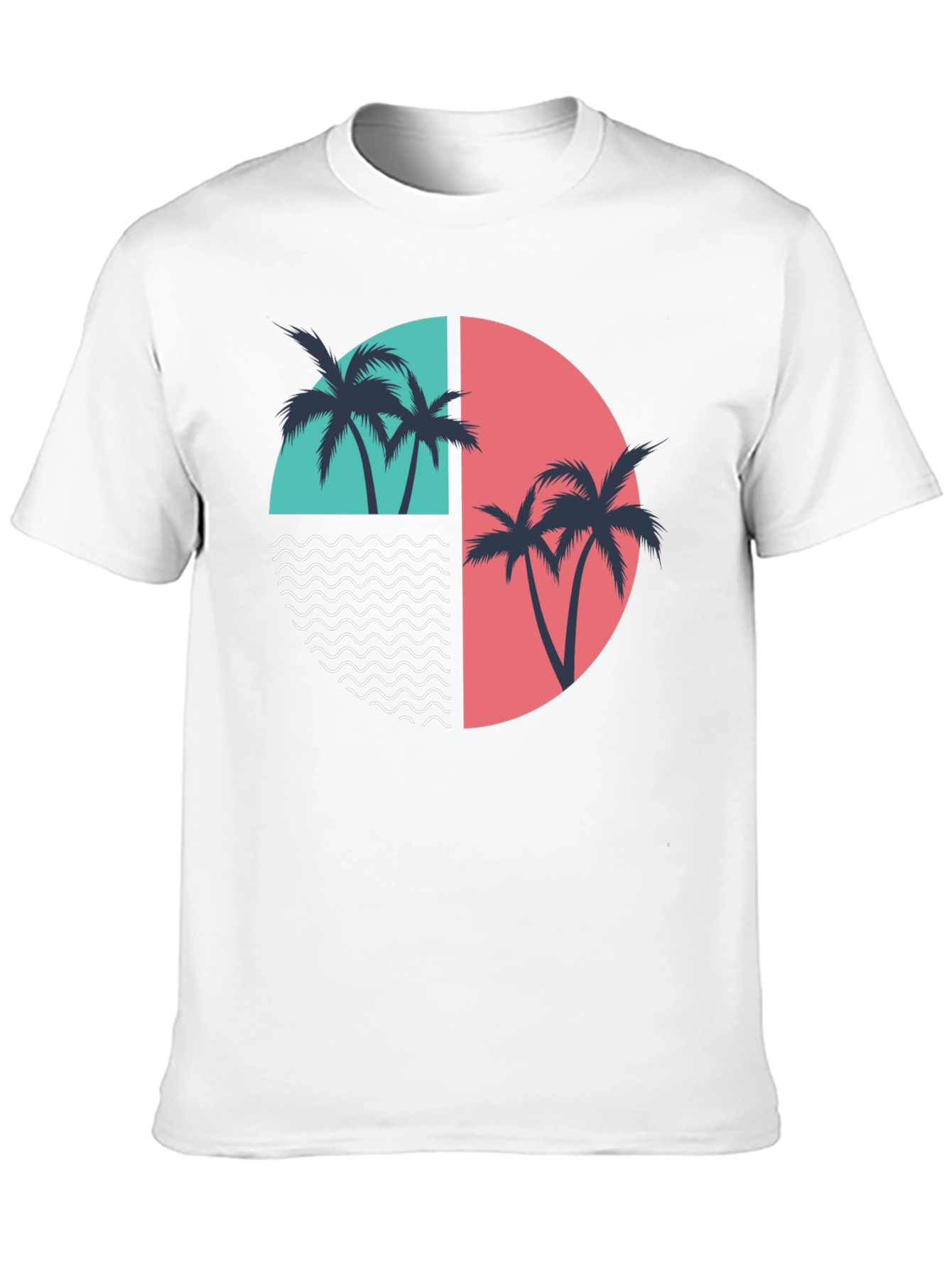 Retro Palm Tree Graphic Tee