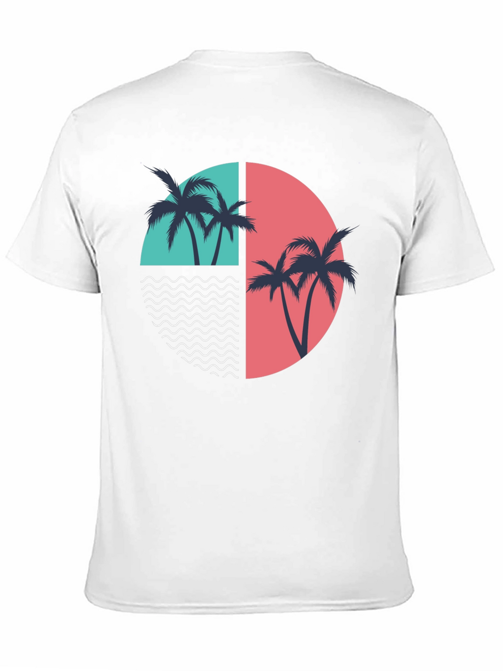 Retro Palm Tree Graphic Tee