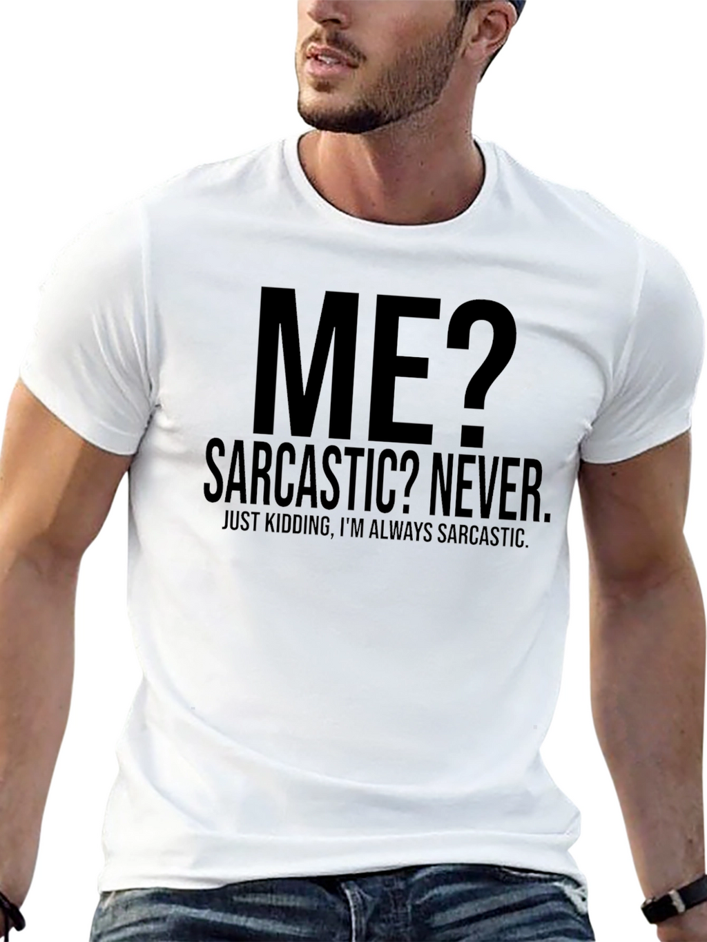 Sarcastic Humor Graphic T-Shirt