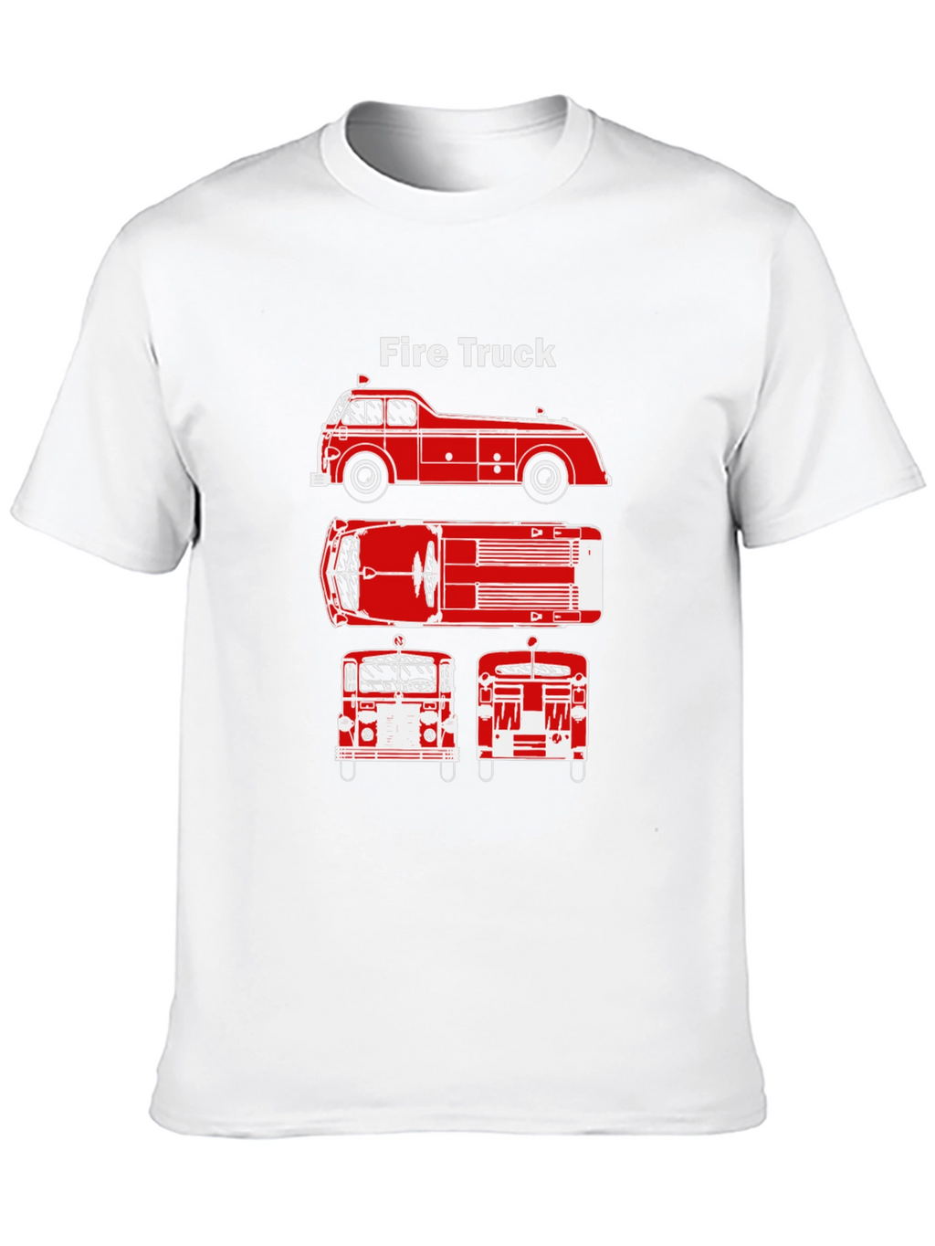 Fire Truck Graphic Tee