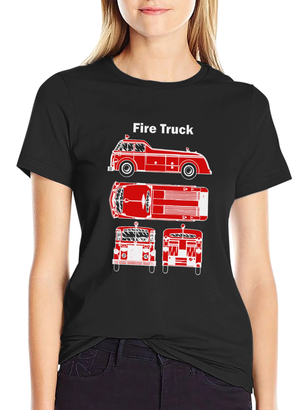 Fire Truck Graphic Tee