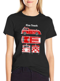 Fire Truck Graphic Tee