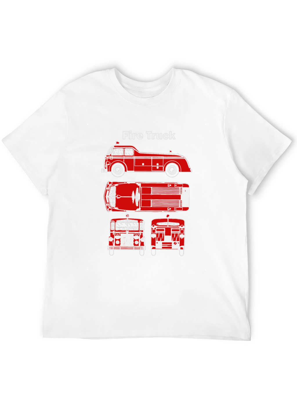 Fire Truck Graphic Tee