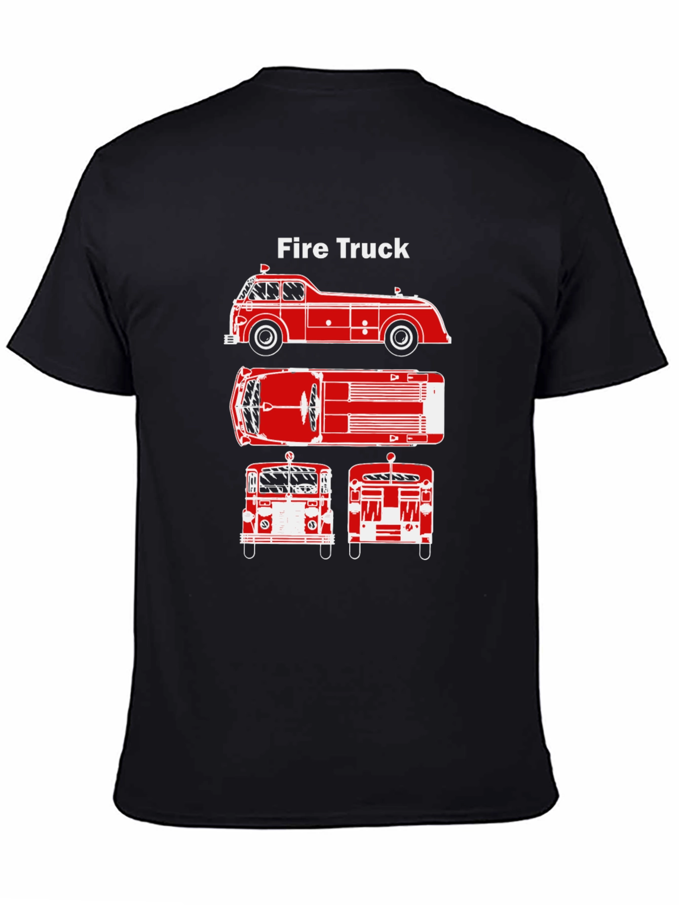 Fire Truck Graphic Tee