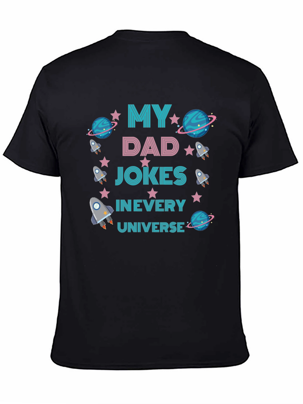 Dad Jokes T-Shirt - Space Theme