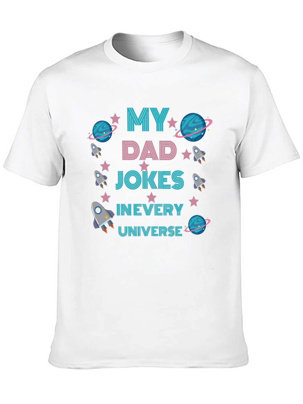 Dad Jokes T-Shirt - Space Theme