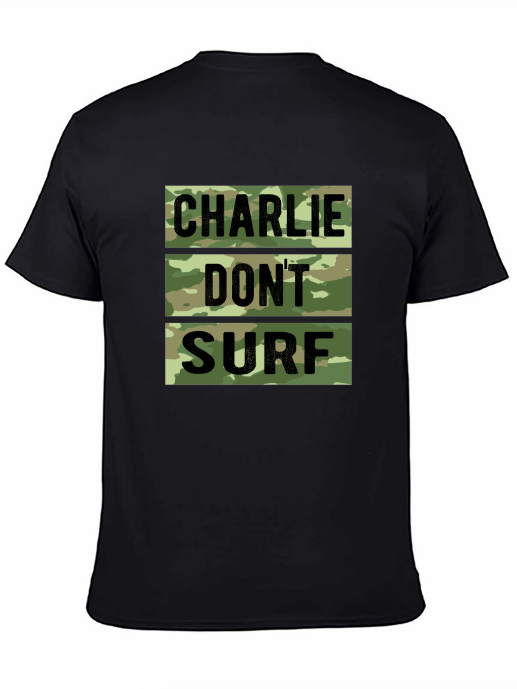 Charlie Dont Surf Camo T-Shirt