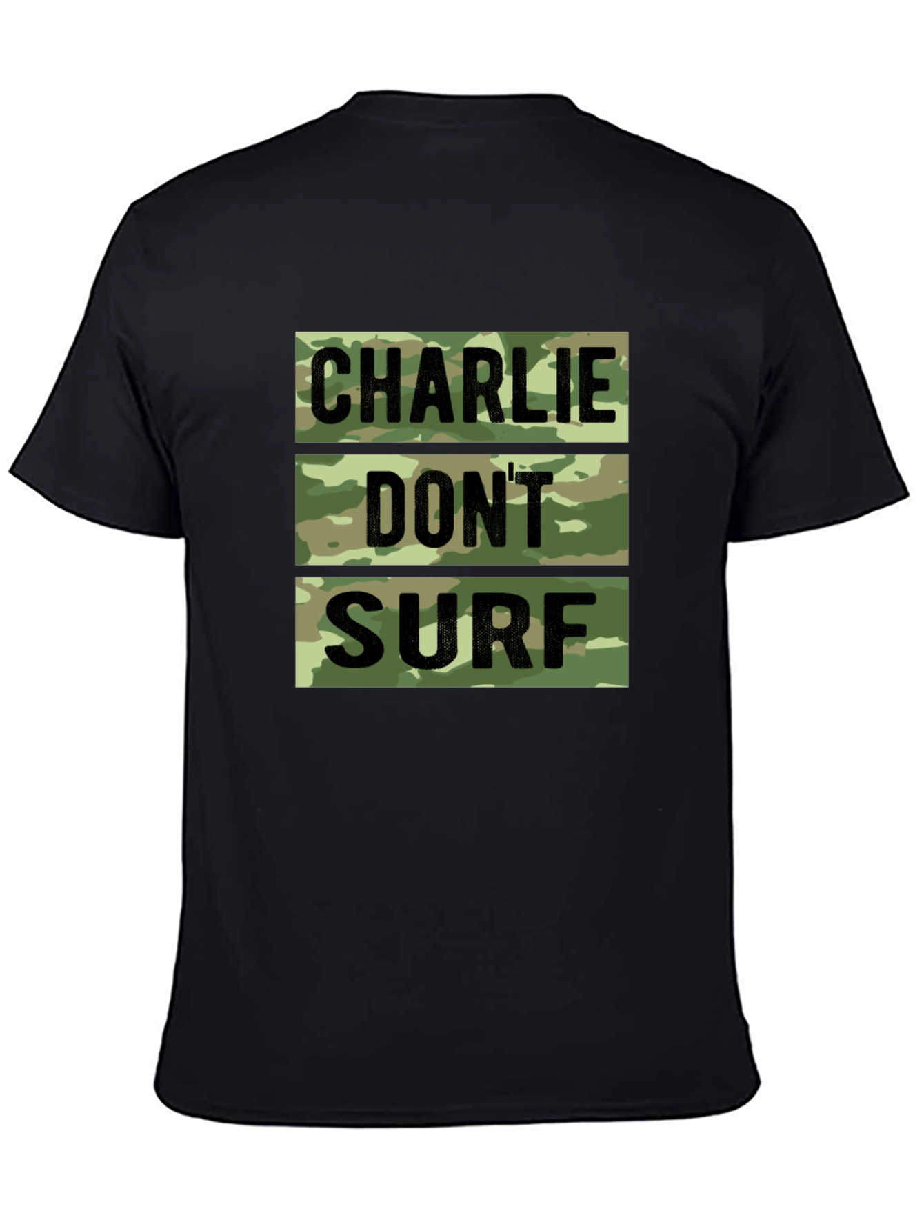 Charlie Dont Surf Camo T-Shirt