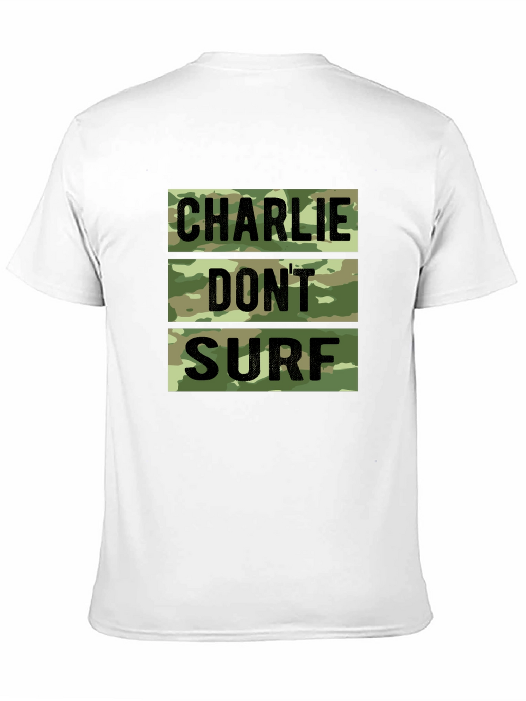 Charlie Dont Surf Camo T-Shirt