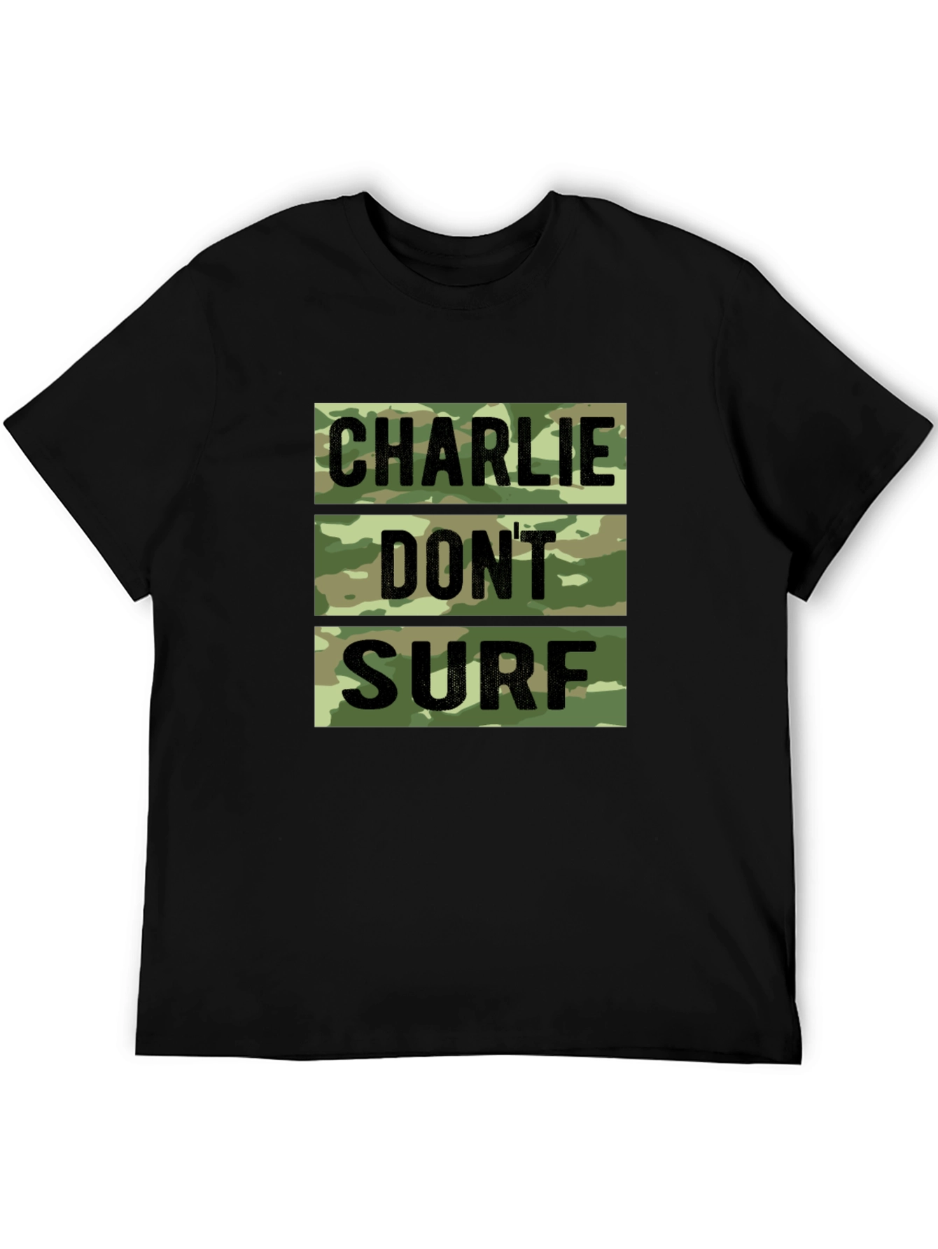 Charlie Dont Surf Camo T-Shirt