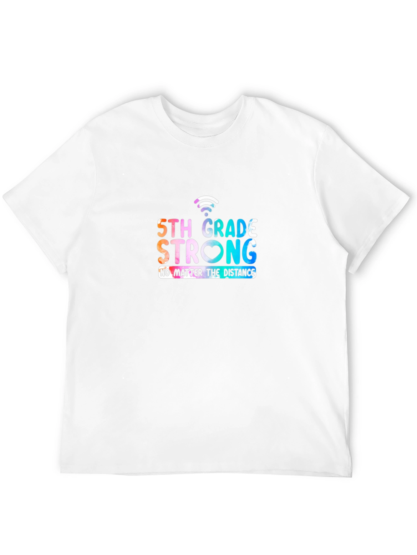 5th Grade Strong T-Shirt - Distance Learning