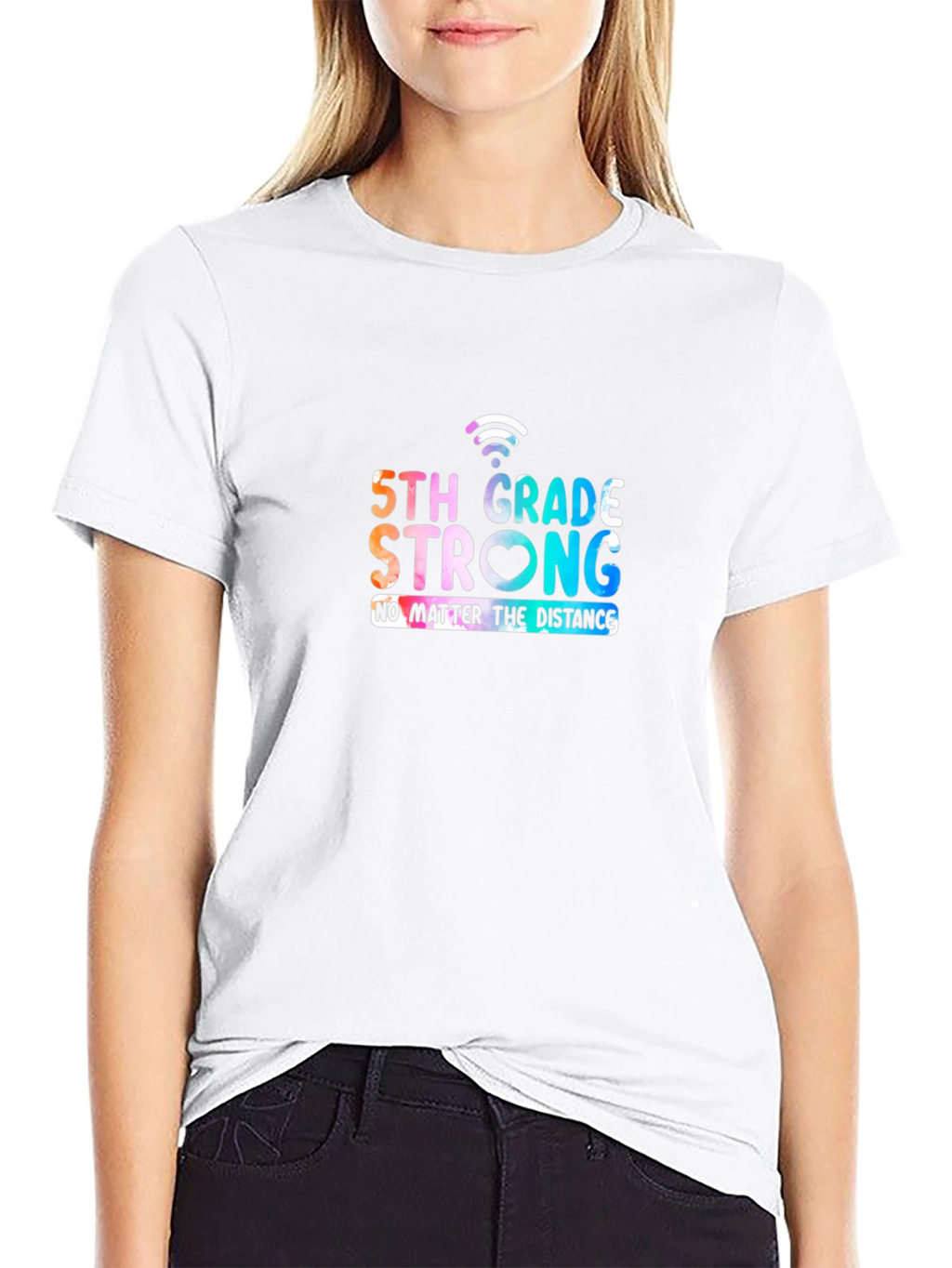5th Grade Strong T-Shirt - Distance Learning