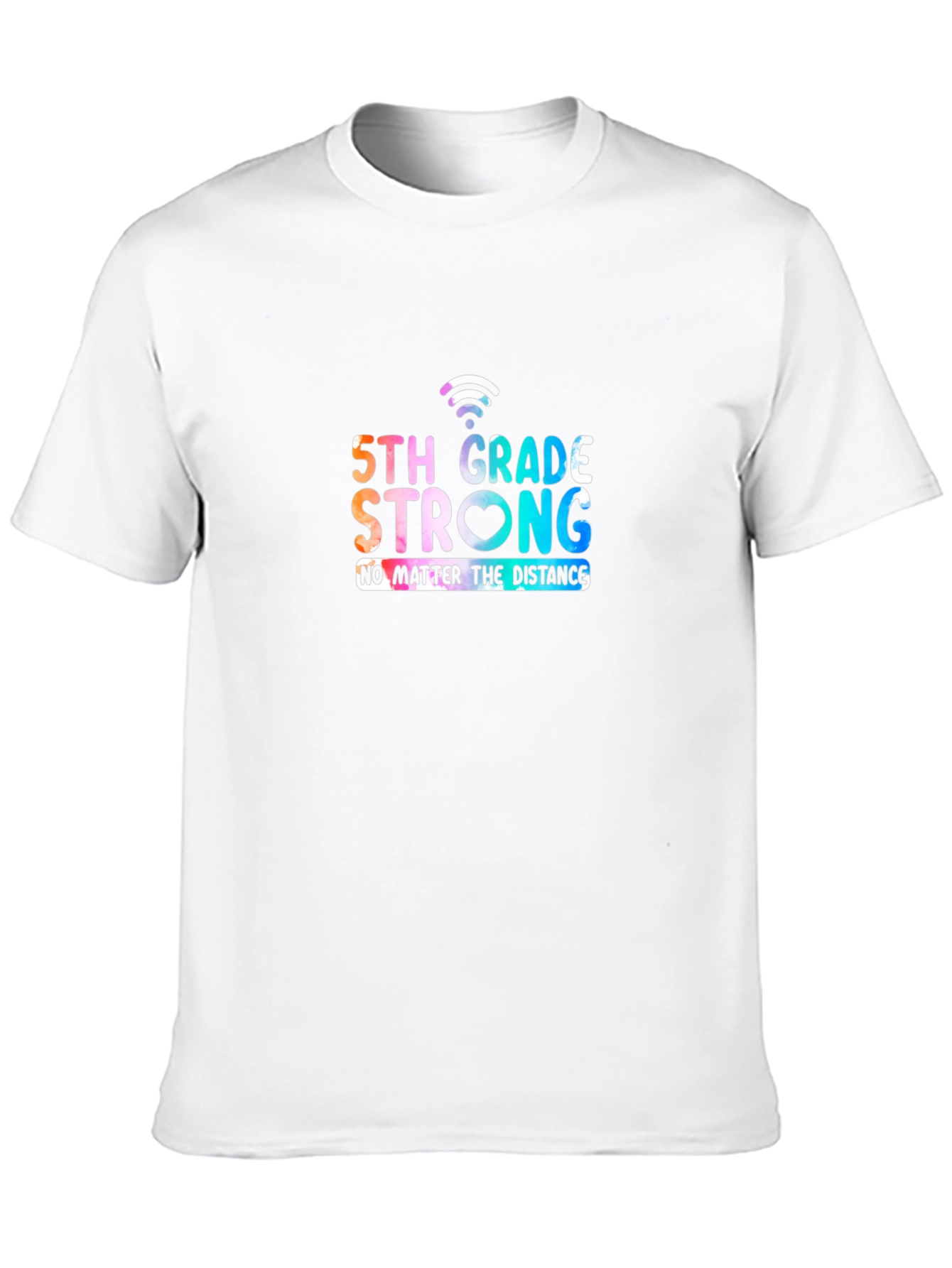5th Grade Strong T-Shirt - Distance Learning