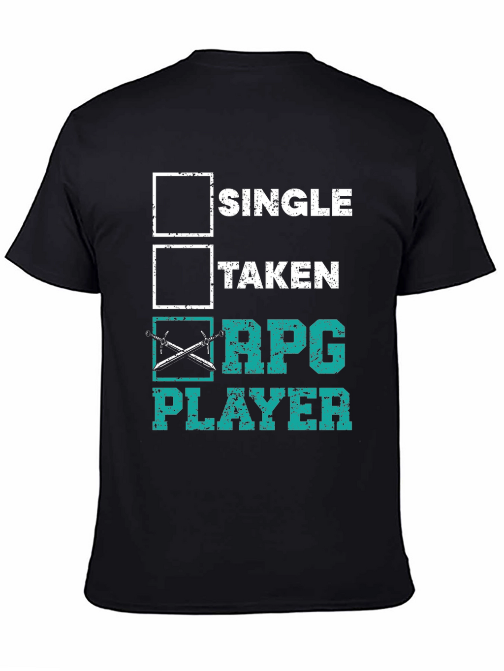 RPG Player Graphic Tee - Gamer T-Shirt