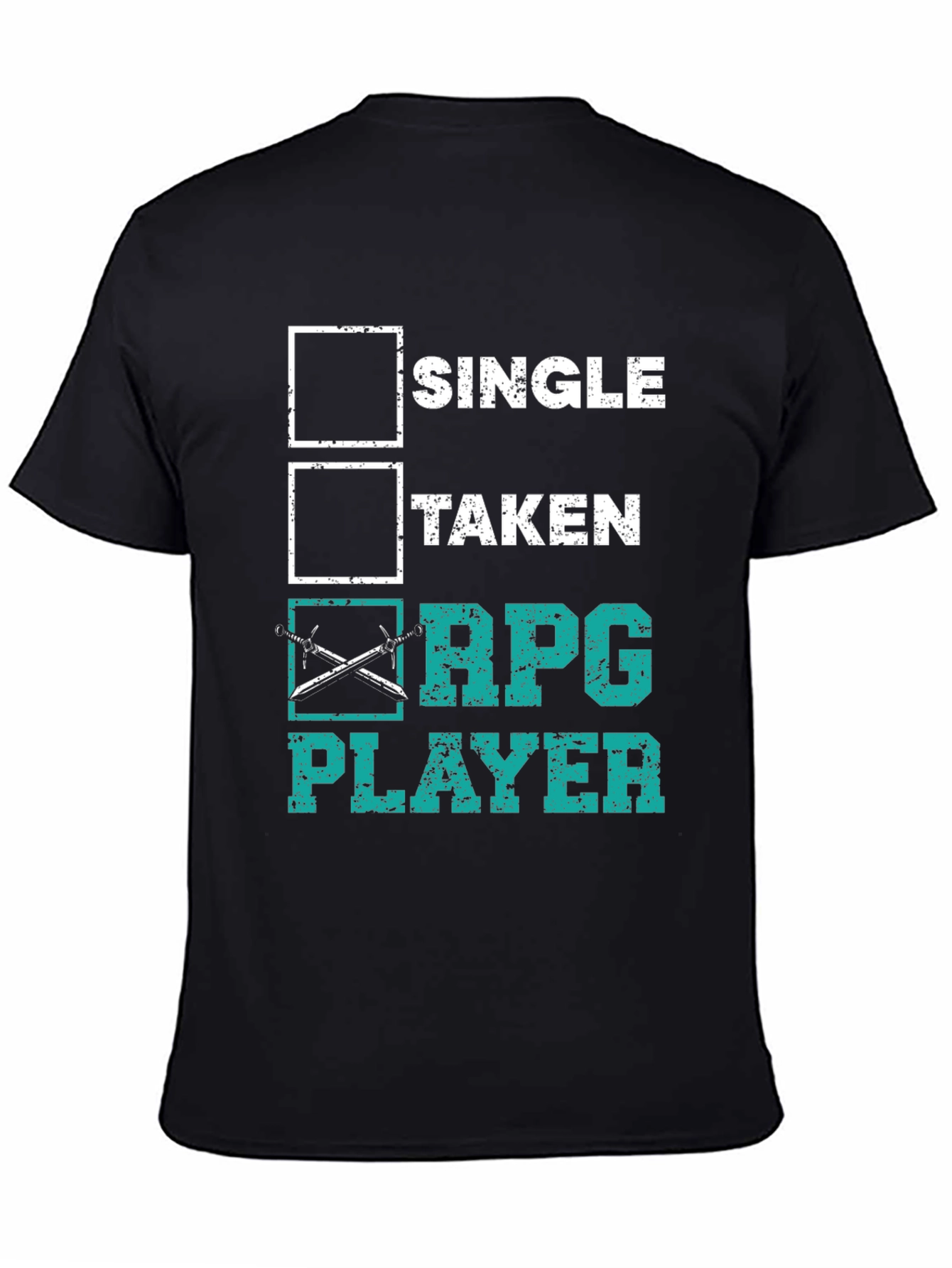 RPG Player Graphic Tee - Gamer T-Shirt