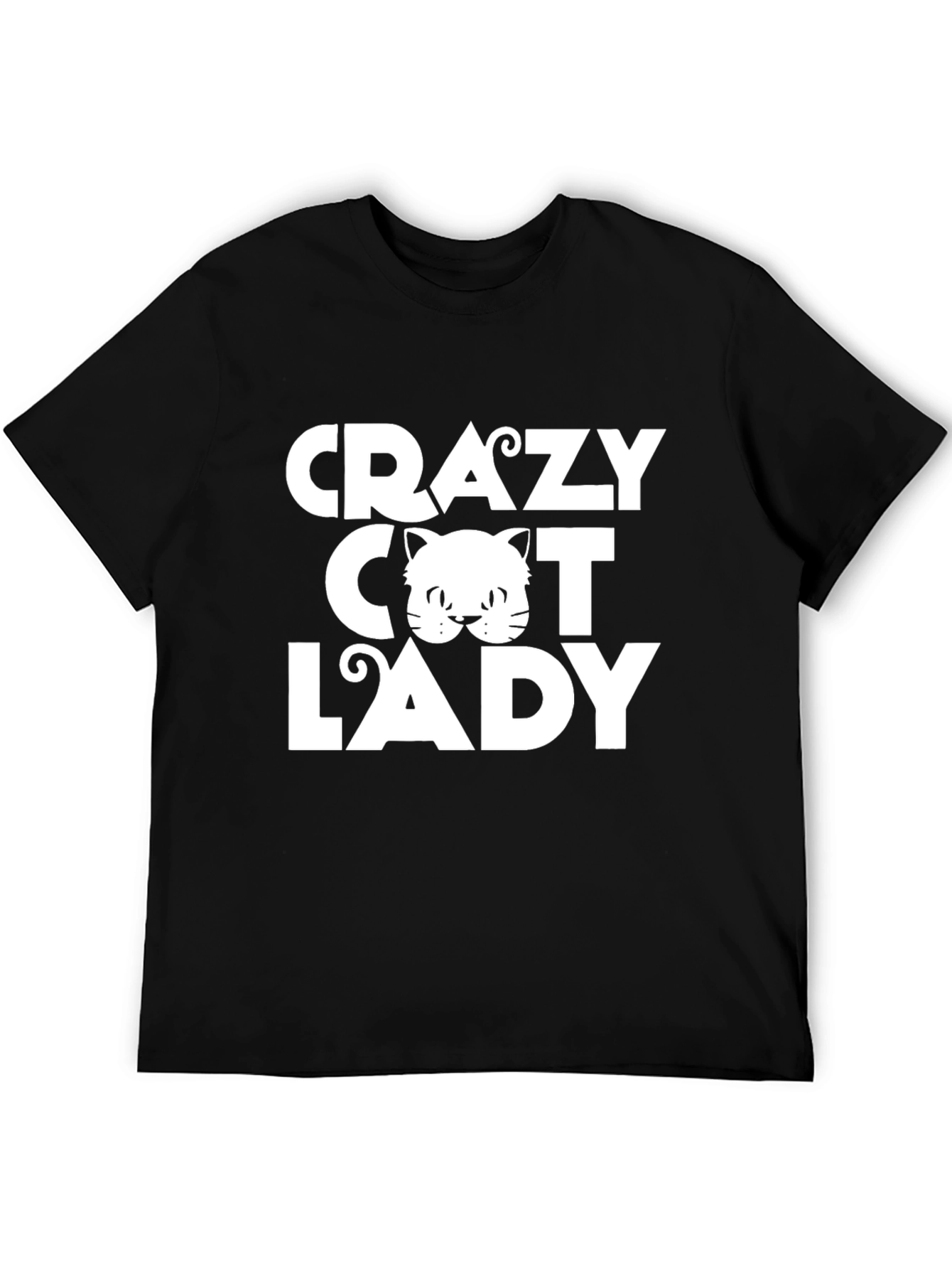 Crazy Cat Lady Graphic T-Shirt