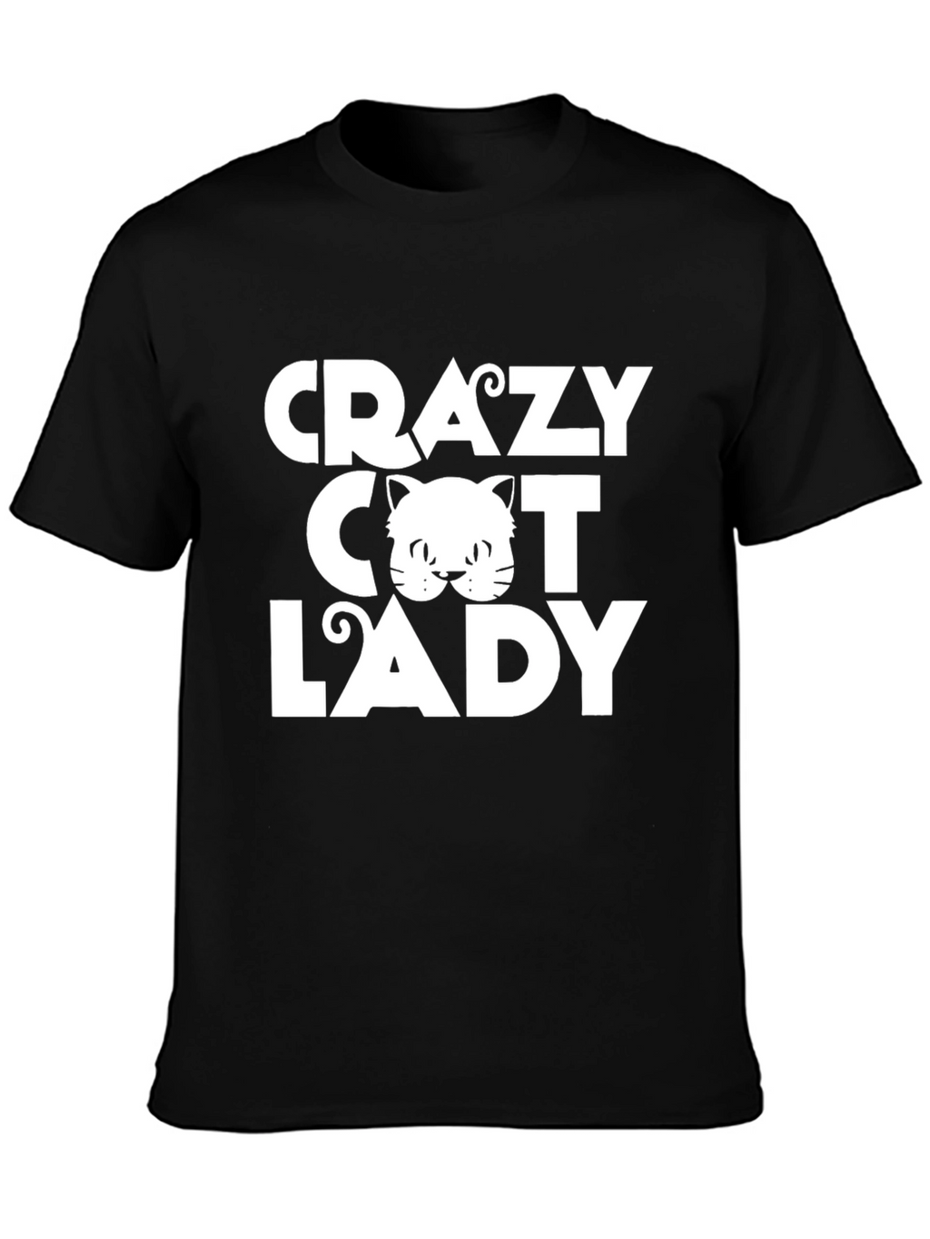 Crazy Cat Lady Graphic T-Shirt