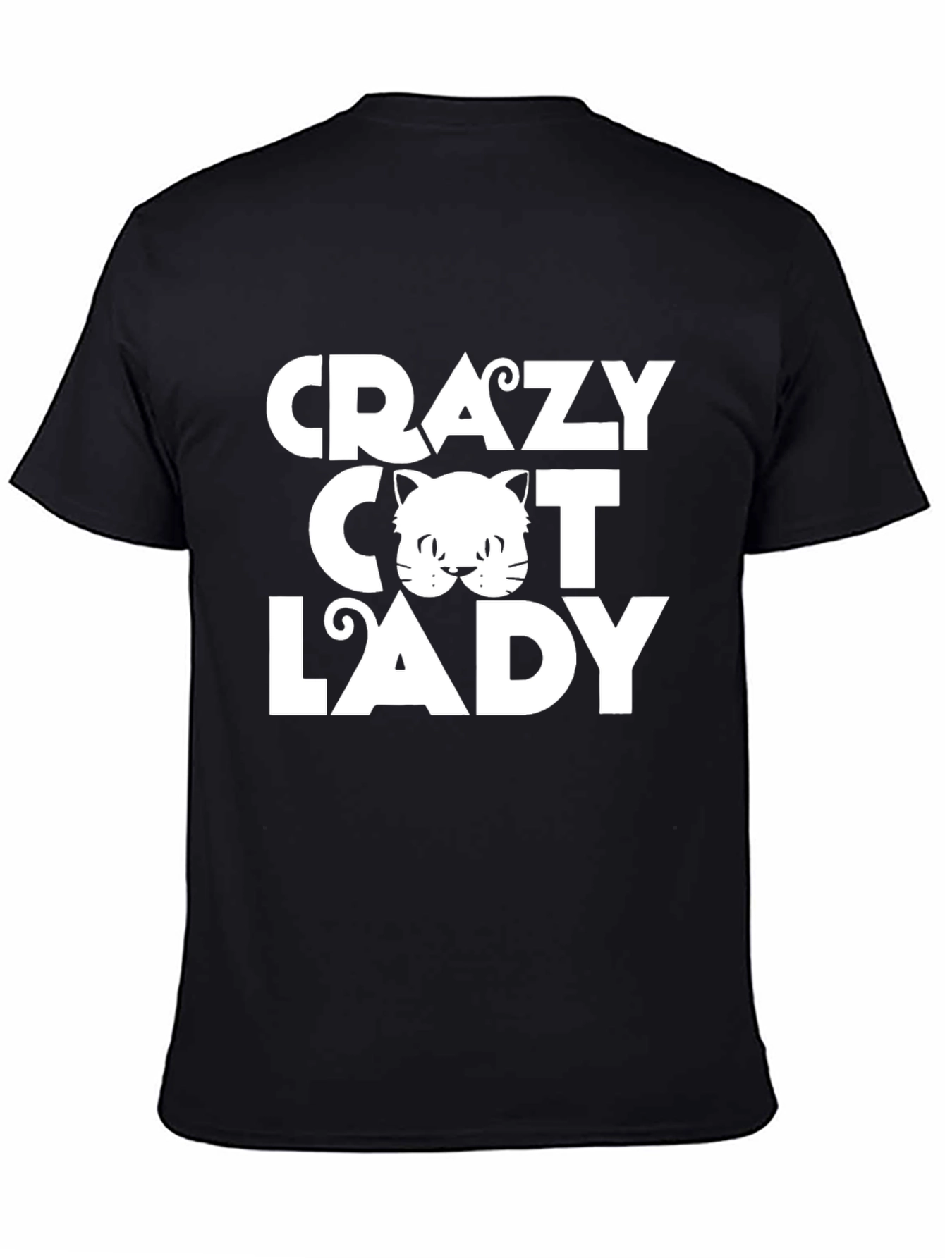 Crazy Cat Lady Graphic T-Shirt