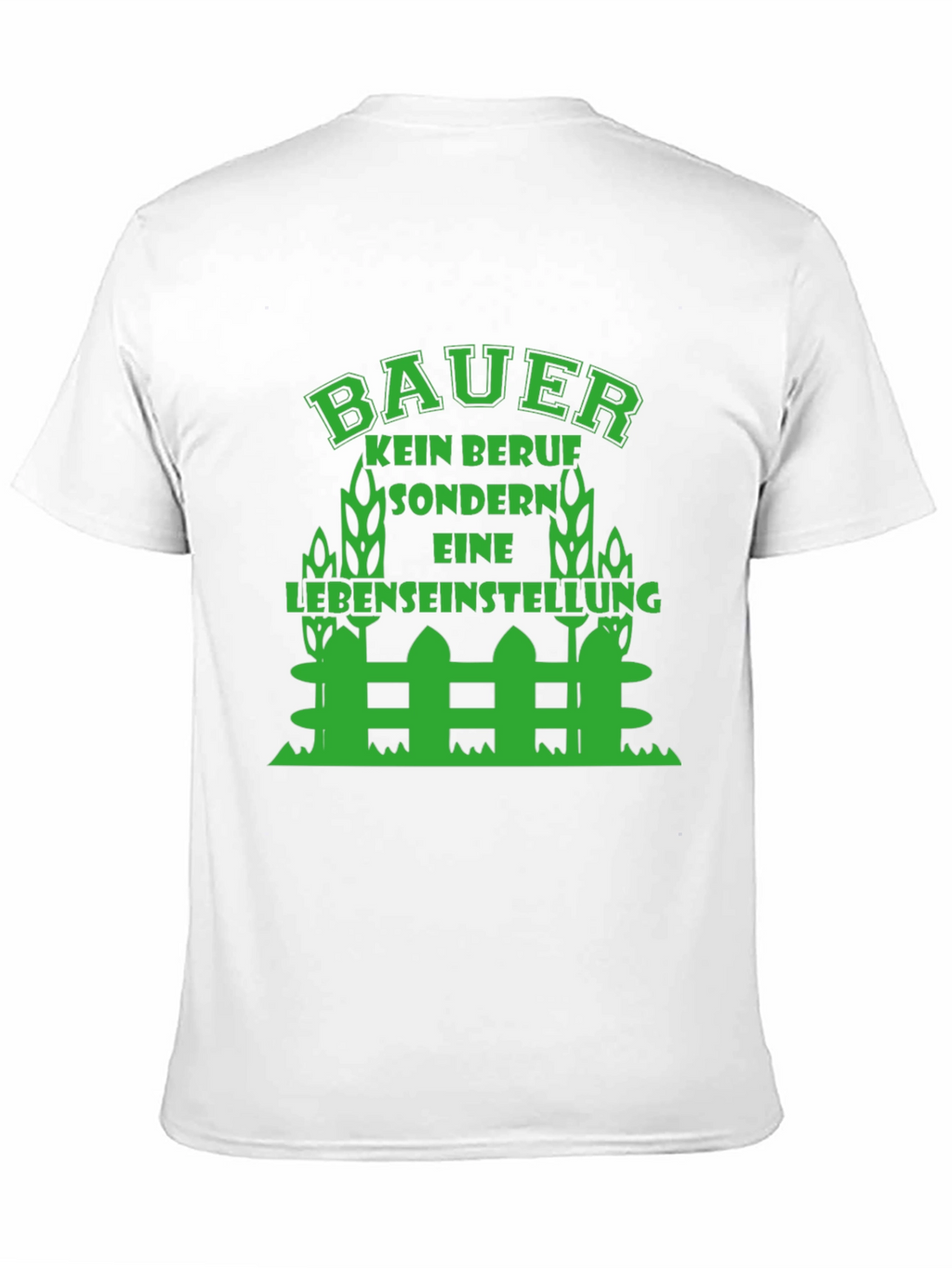Farmer Lifestyle T-Shirt - Green Design
