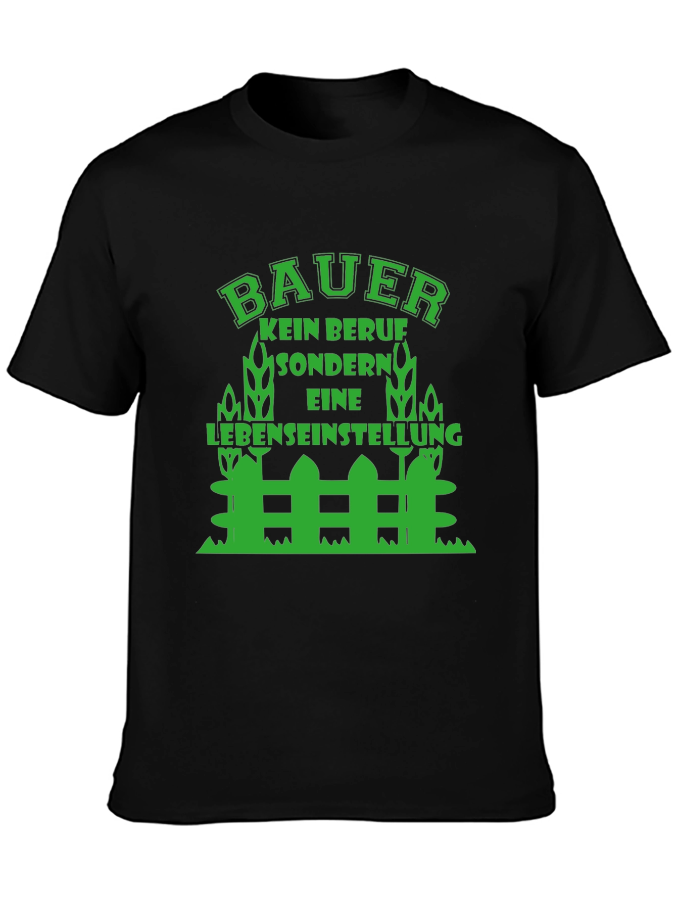 Farmer Lifestyle T-Shirt - Green Design