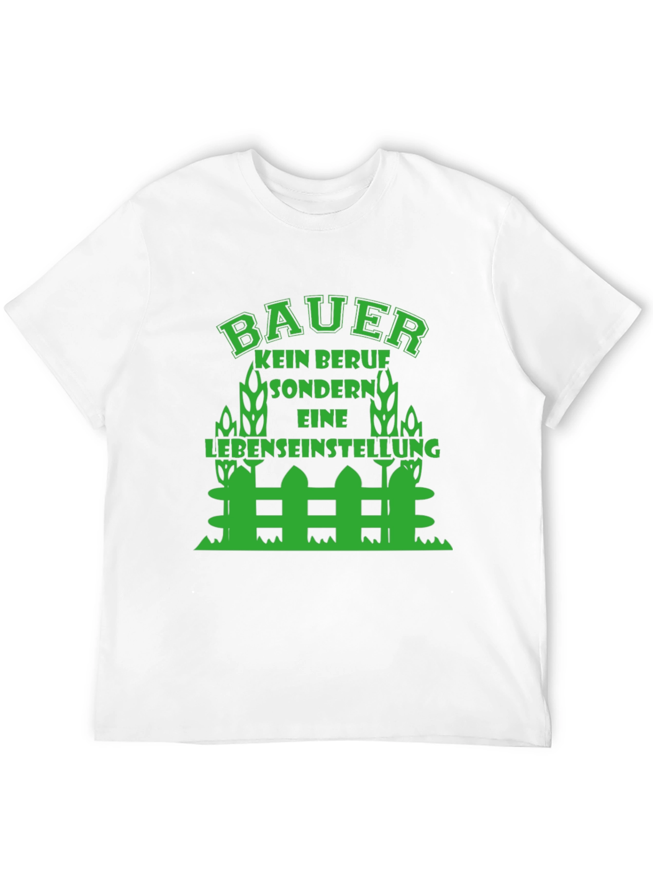Farmer Lifestyle T-Shirt - Green Design