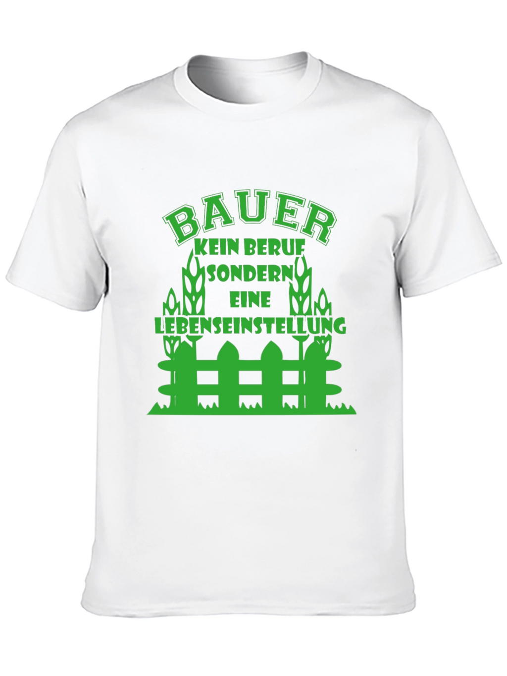 Farmer Lifestyle T-Shirt - Green Design