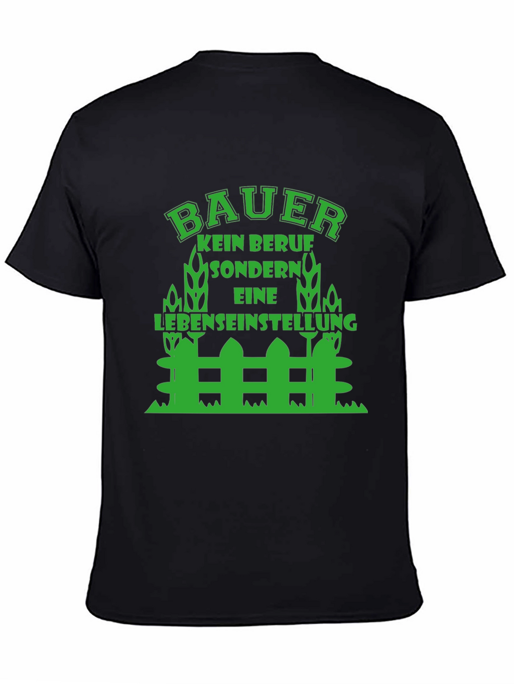 Farmer Lifestyle T-Shirt - Green Design