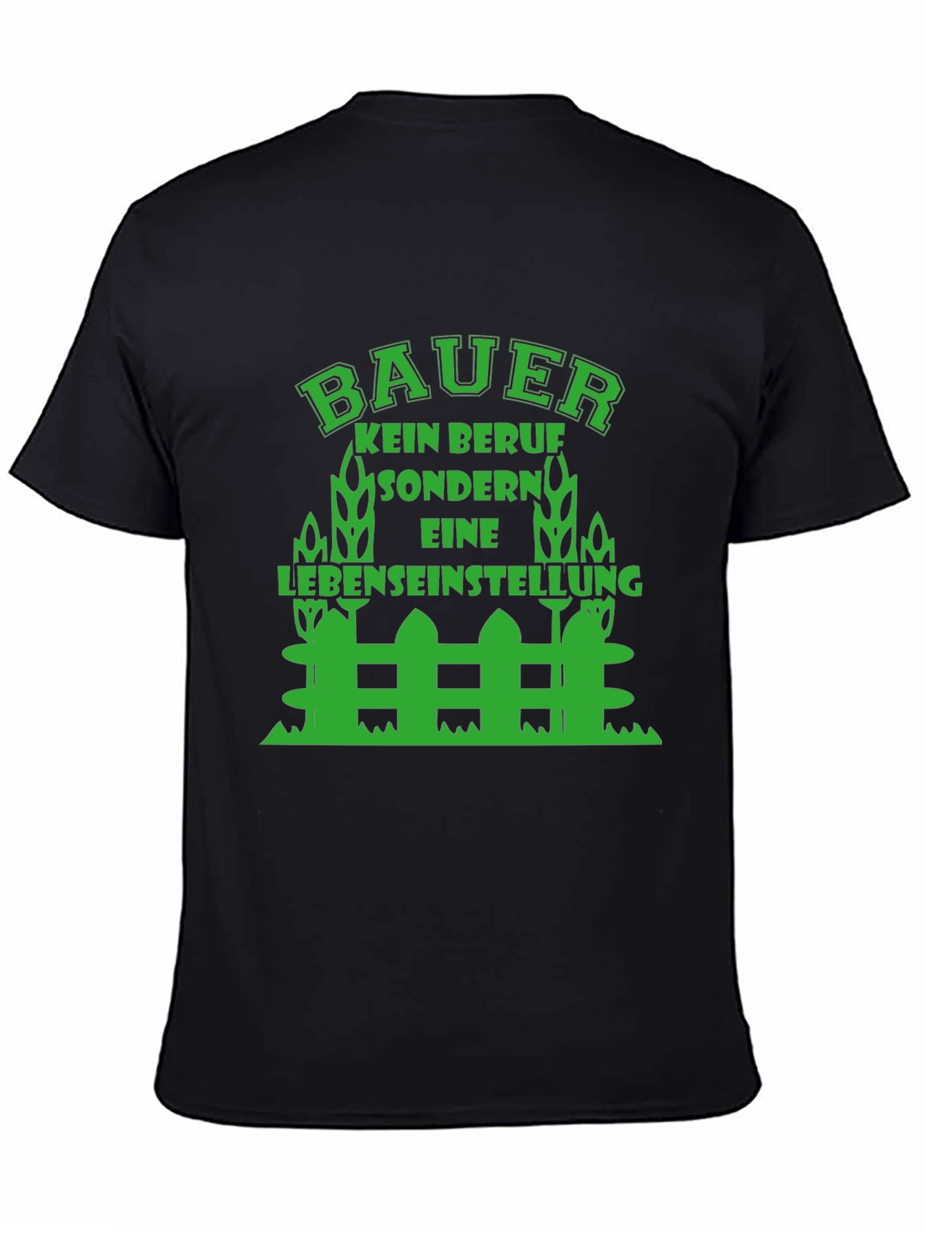 Farmer Lifestyle T-Shirt - Green Design