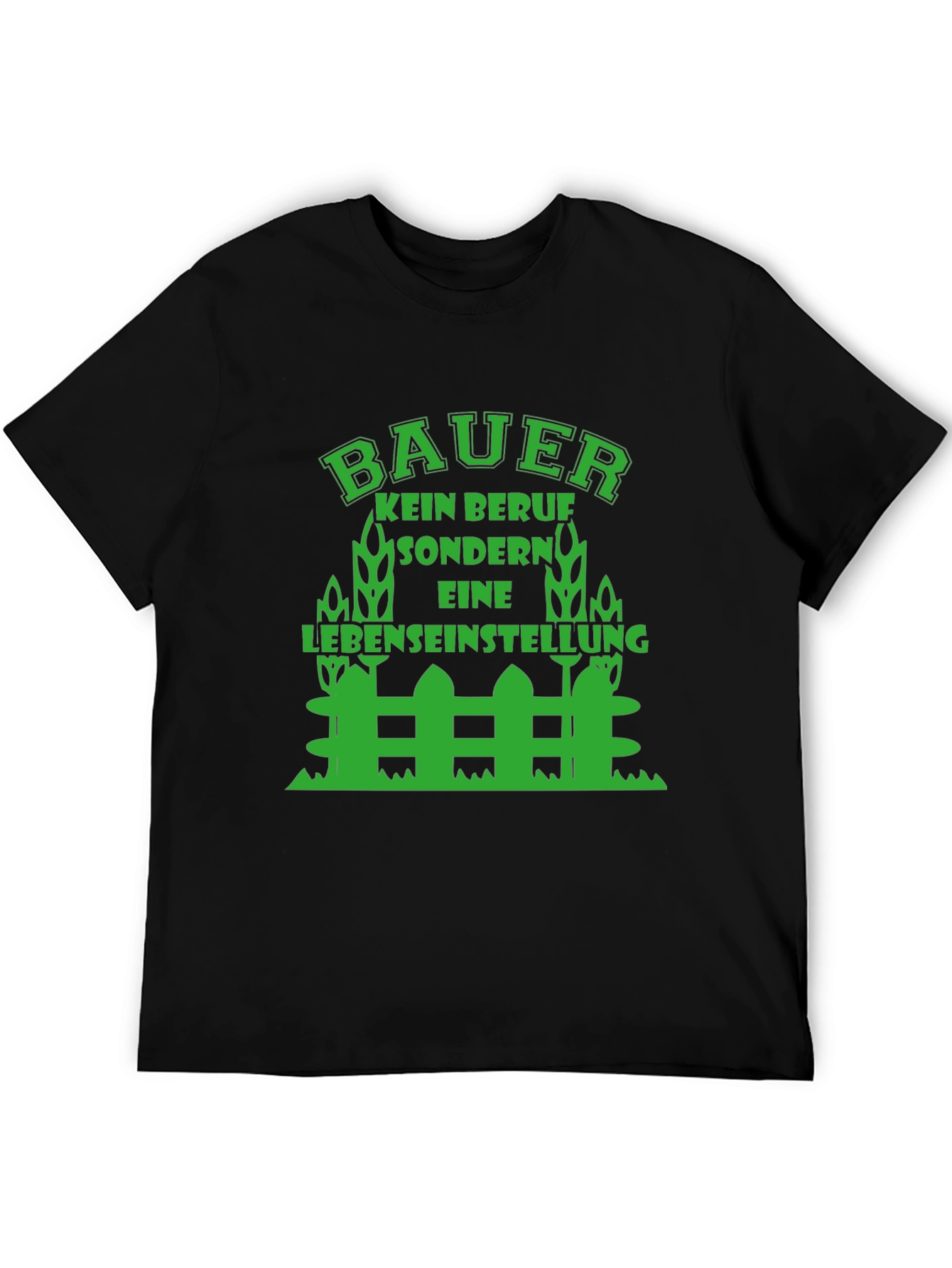 Farmer Lifestyle T-Shirt - Green Design