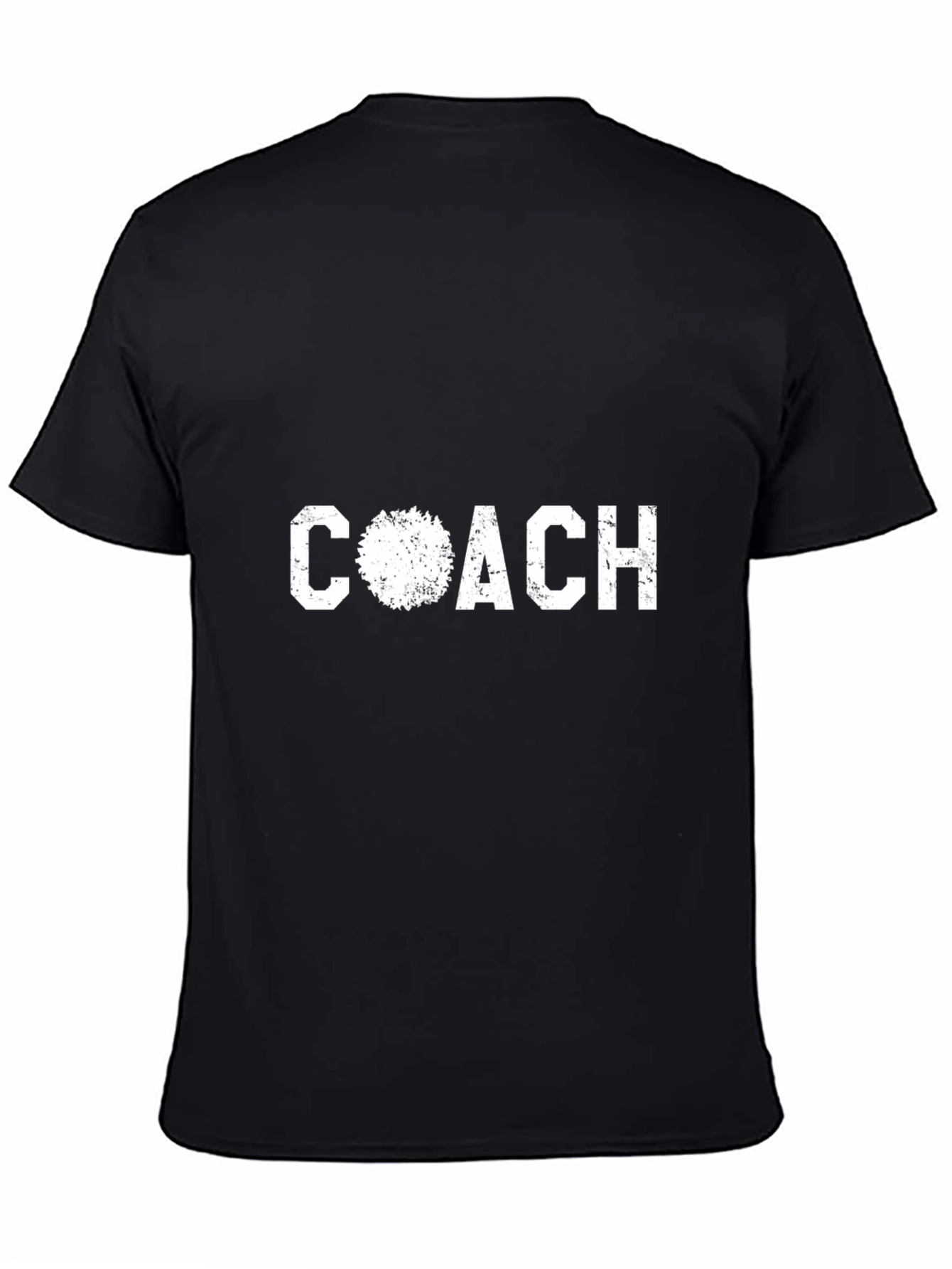 Coach Graphic Tee - Black Cotton T-Shirt