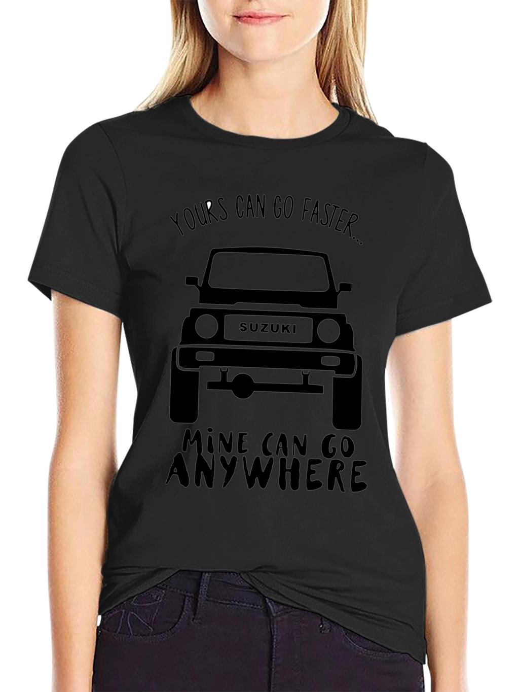 Suzuki Off-Road T-Shirt: Yours Can Go Faster...