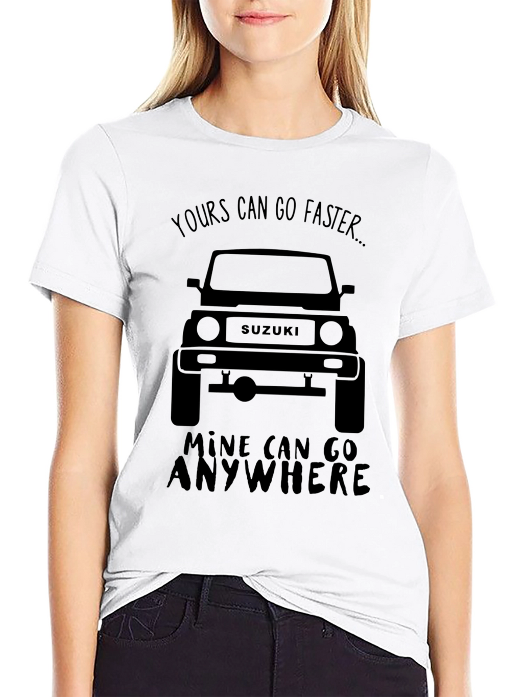 Suzuki Off-Road T-Shirt: Yours Can Go Faster...