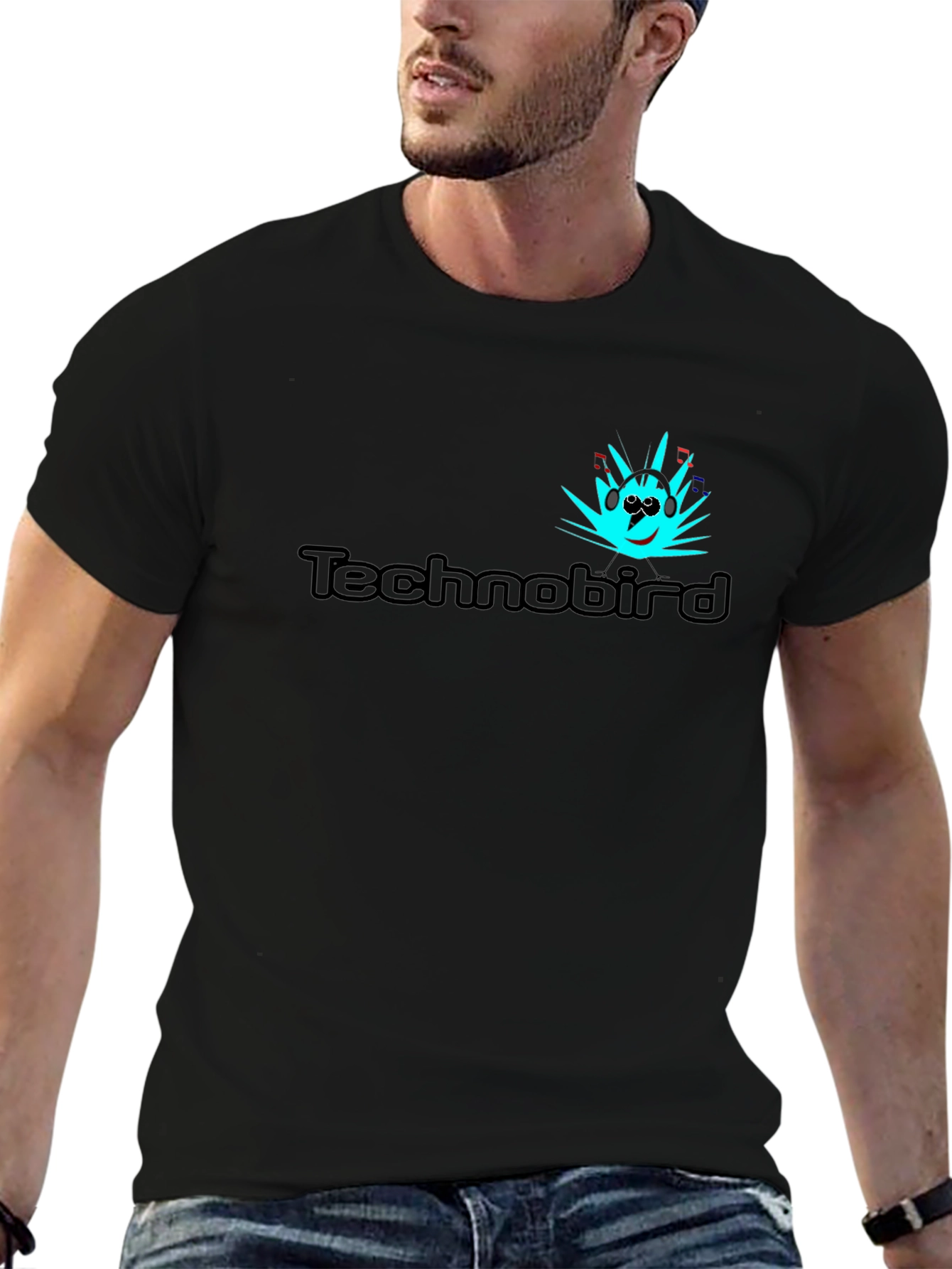 Technobird Graphic T-Shirt