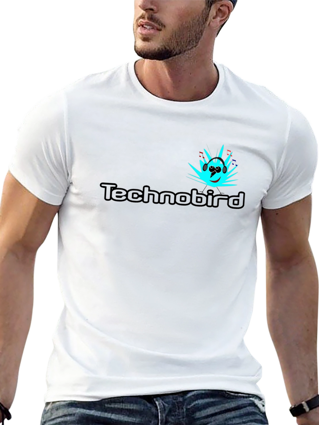 Technobird Graphic T-Shirt