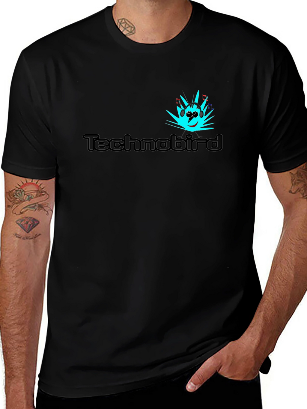 Technobird Graphic T-Shirt
