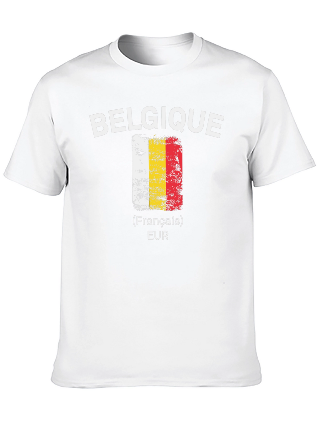 Belgique Flag T-Shirt - French Euro Pride Tee