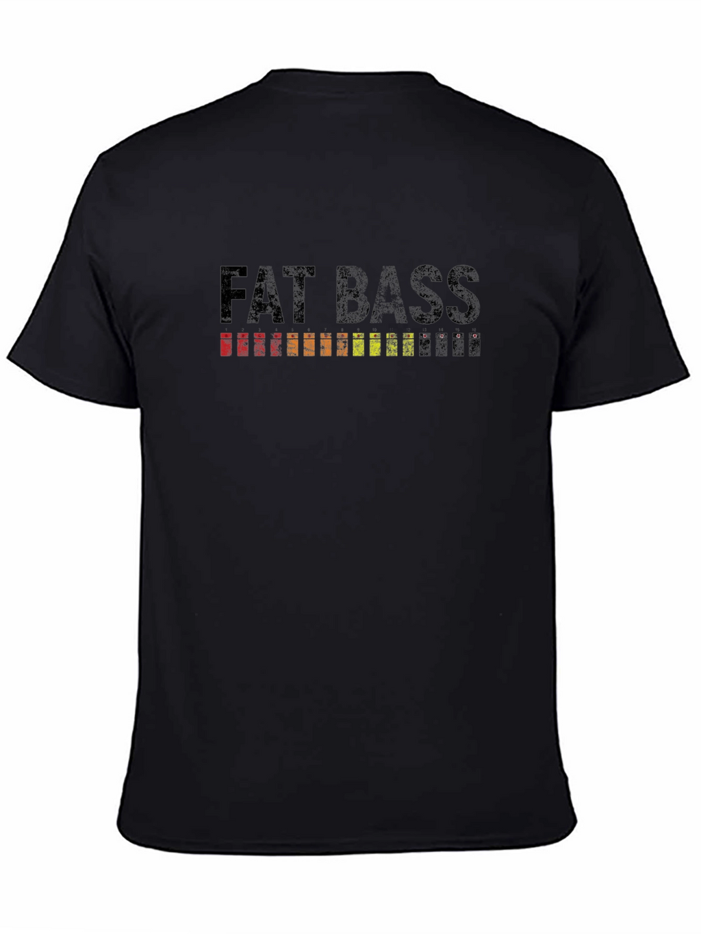 Fat Bass Graphic T-Shirt - Black