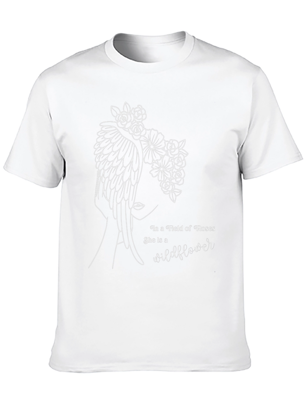 Wildflower Graphic Tee - Soft Cotton Blend