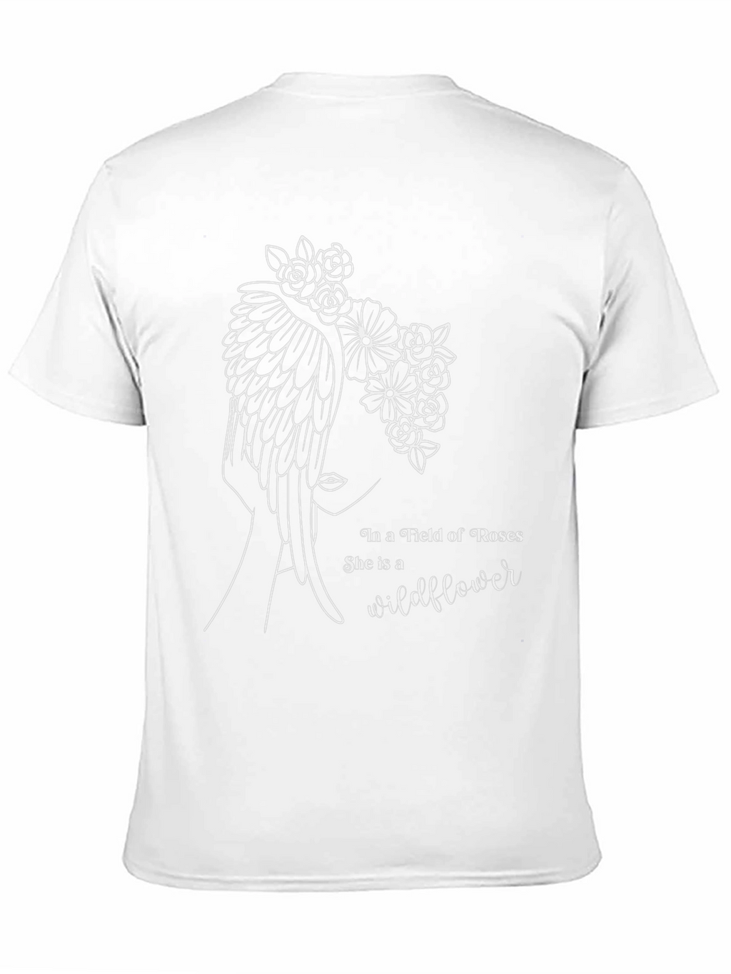 Wildflower Graphic Tee - Soft Cotton Blend