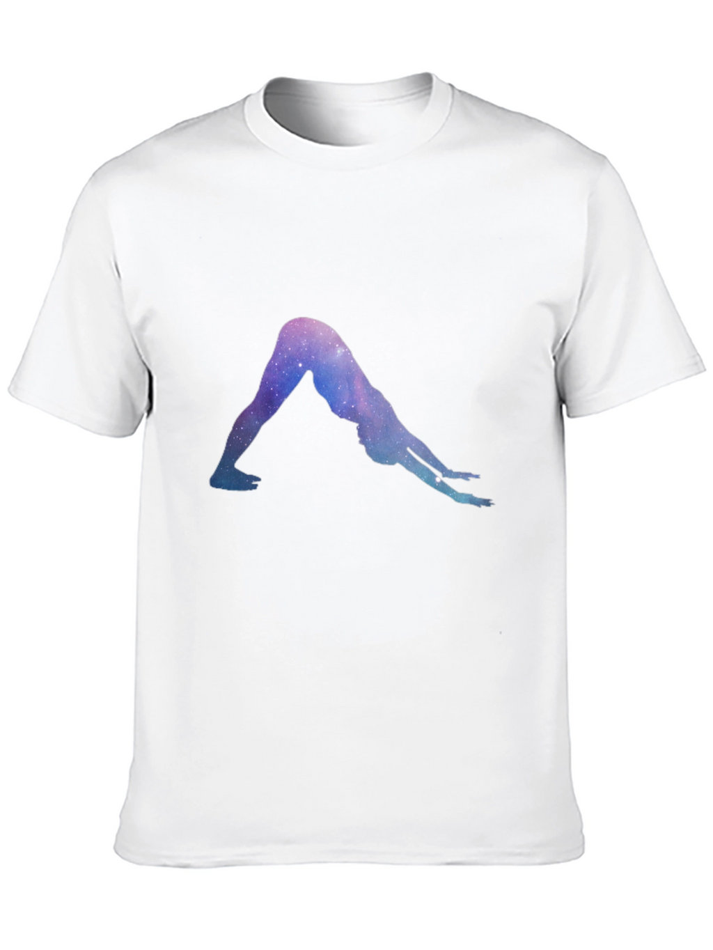 Yoga Pose Galaxy T-Shirt - Unisex Comfort