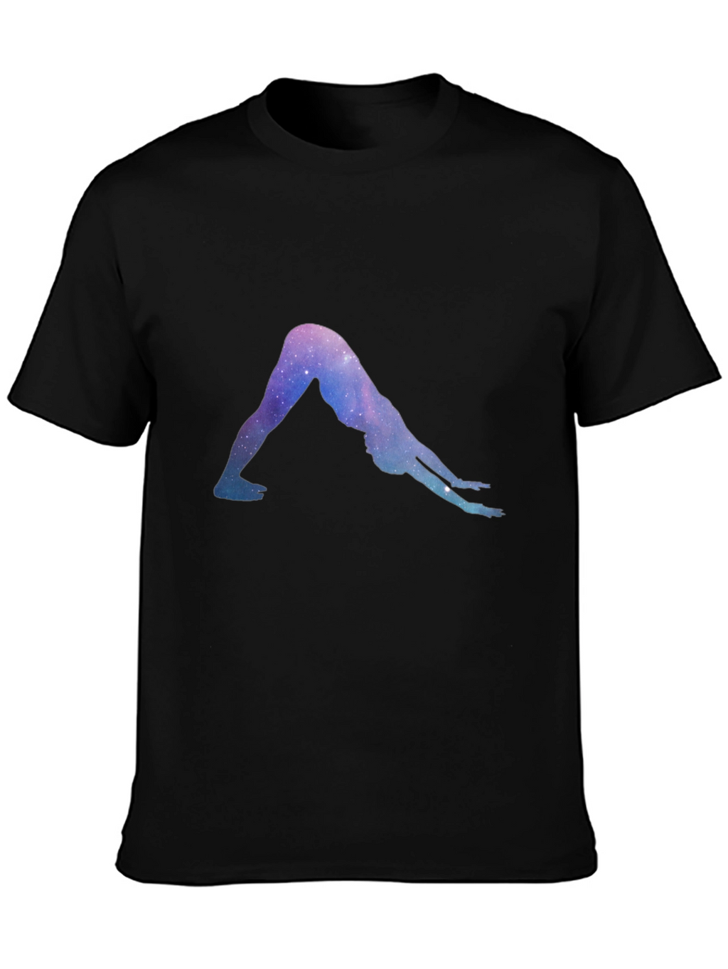 Yoga Pose Galaxy T-Shirt - Unisex Comfort
