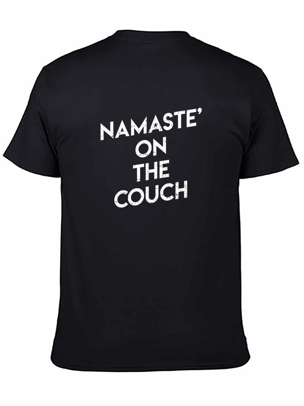 Namaste on the Couch Graphic Tee - Relaxed Style