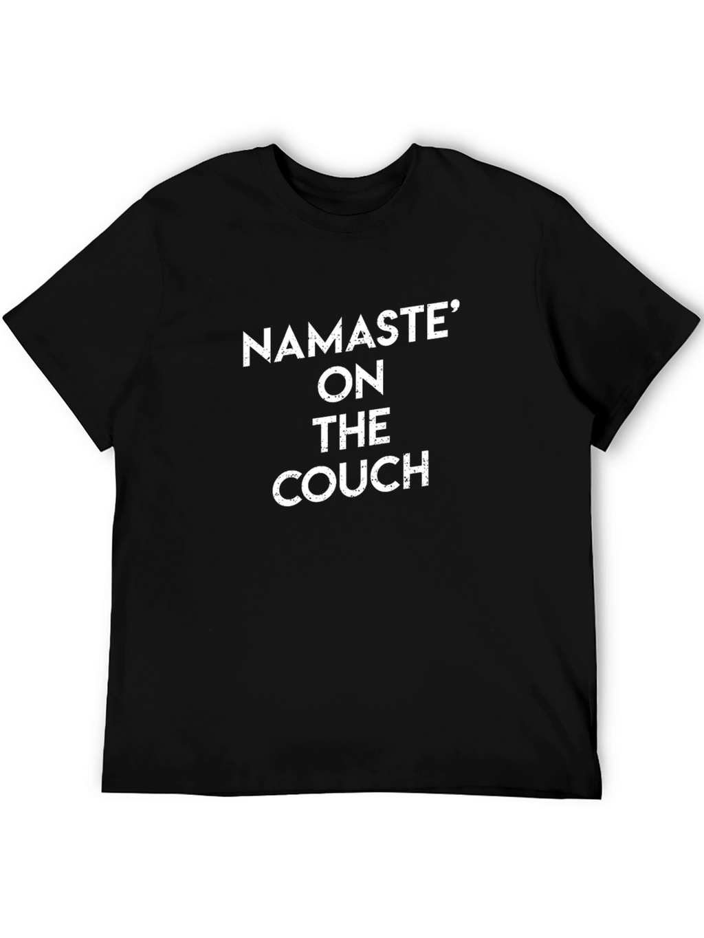 Namaste on the Couch Graphic Tee - Relaxed Style