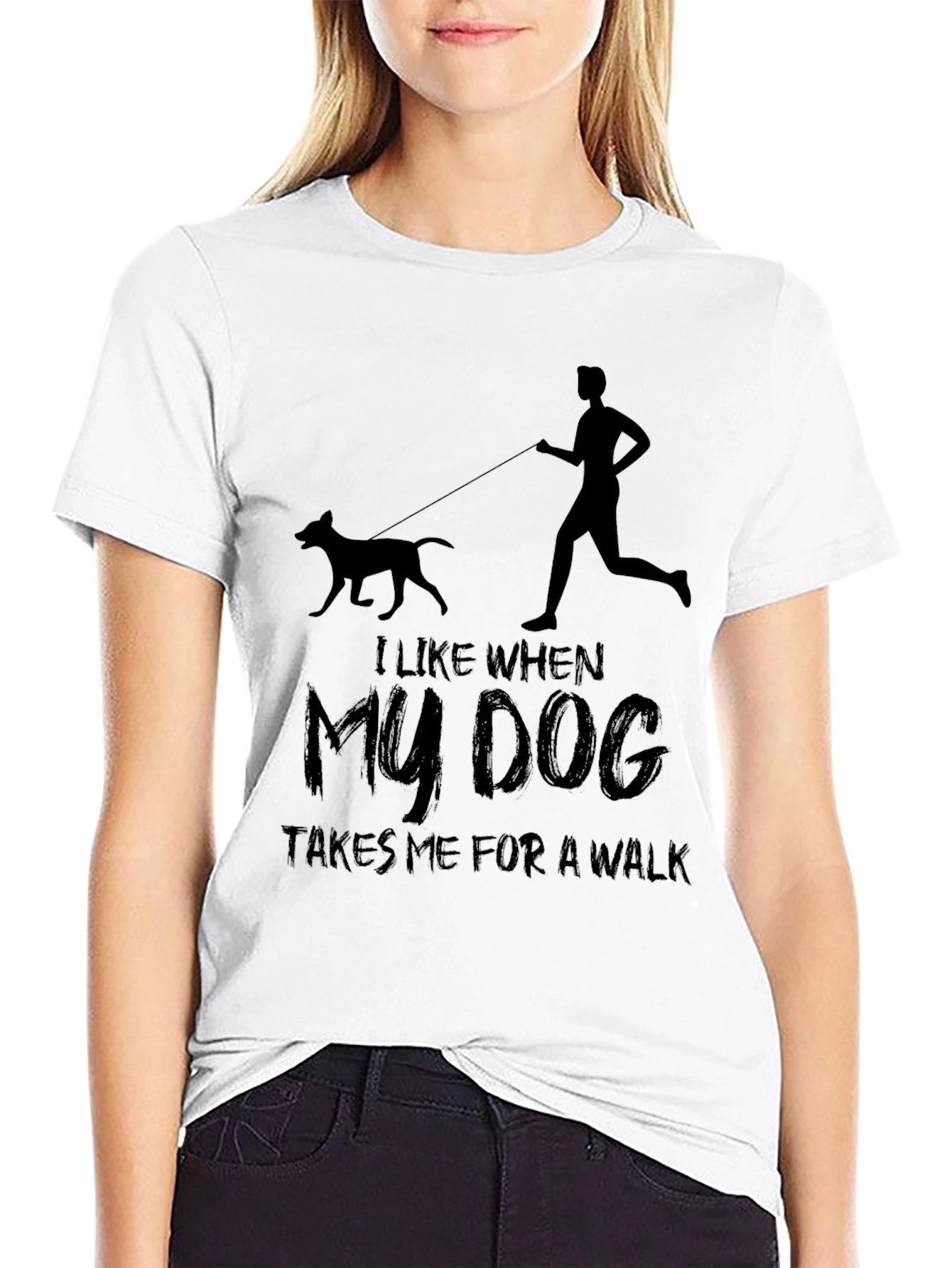 Dog Walk T-Shirt - Mens Graphic Tee