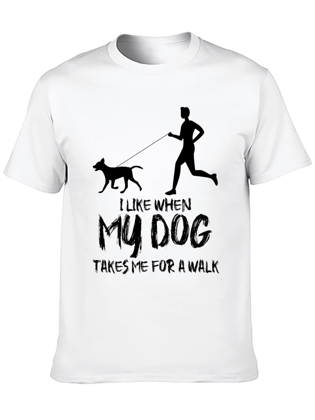 Dog Walk T-Shirt - Mens Graphic Tee