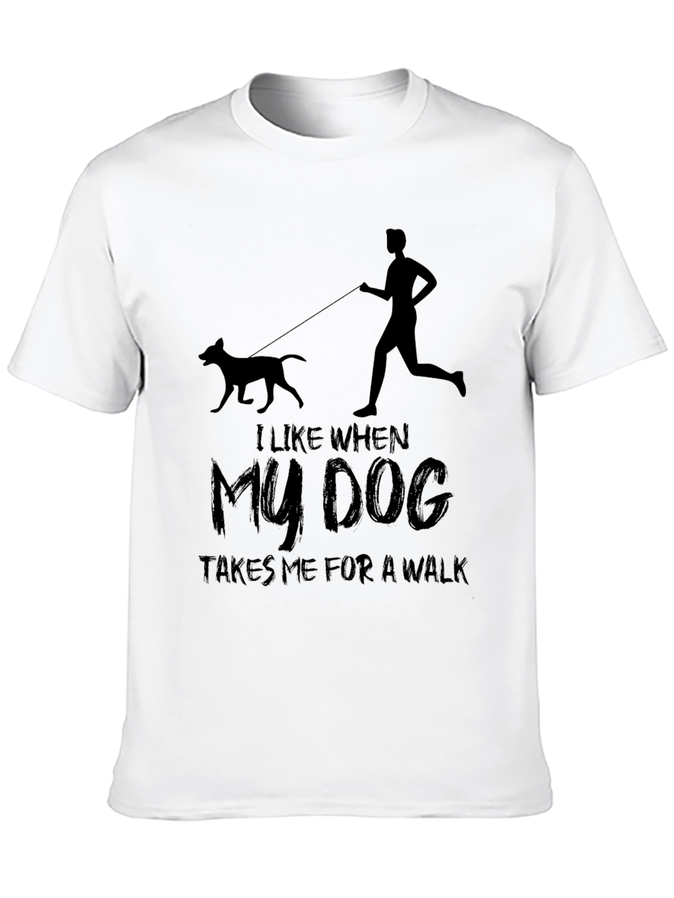 Dog Walk T-Shirt - Mens Graphic Tee
