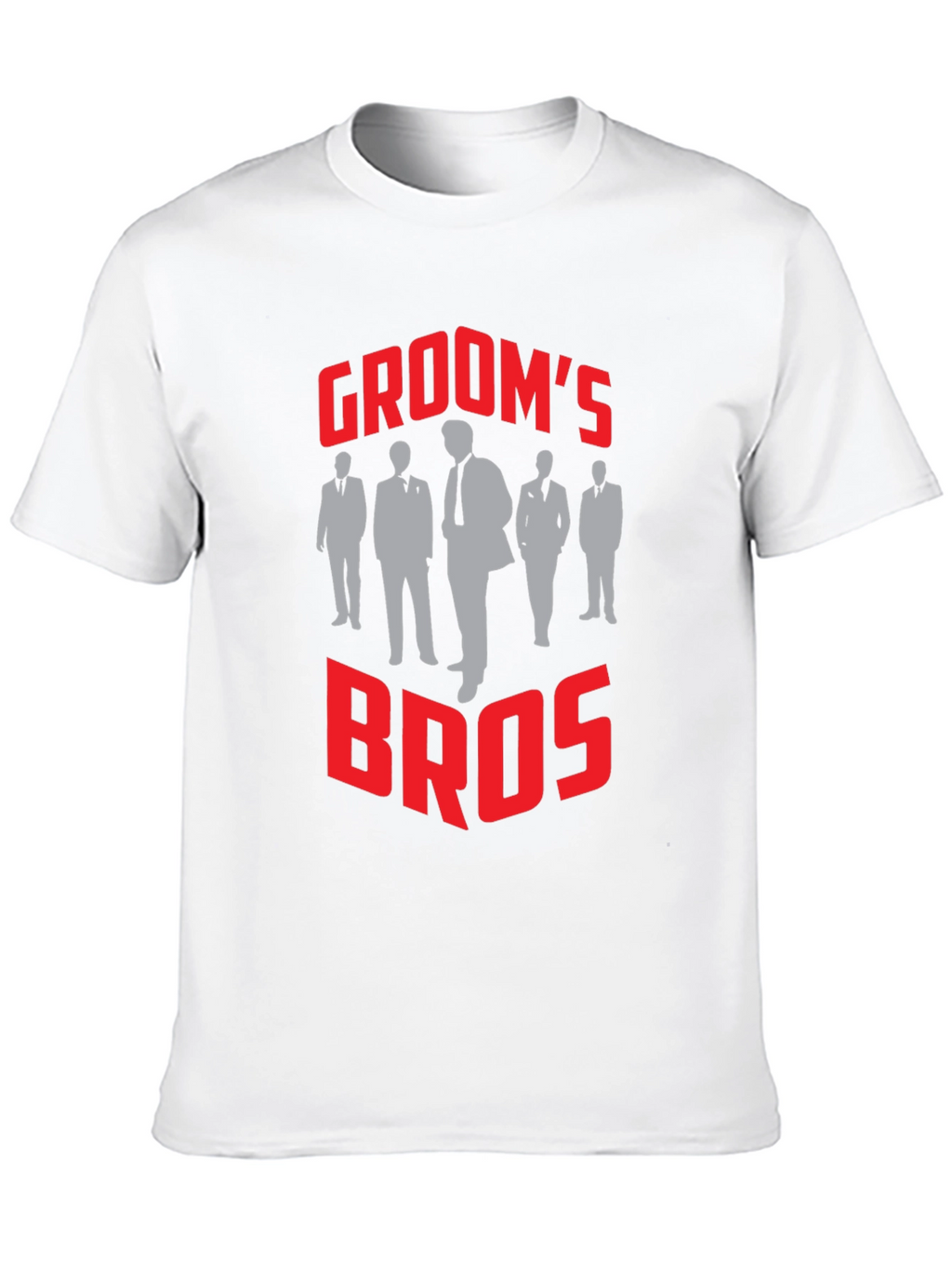 Grooms Bros T-Shirt - Wedding Party Apparel