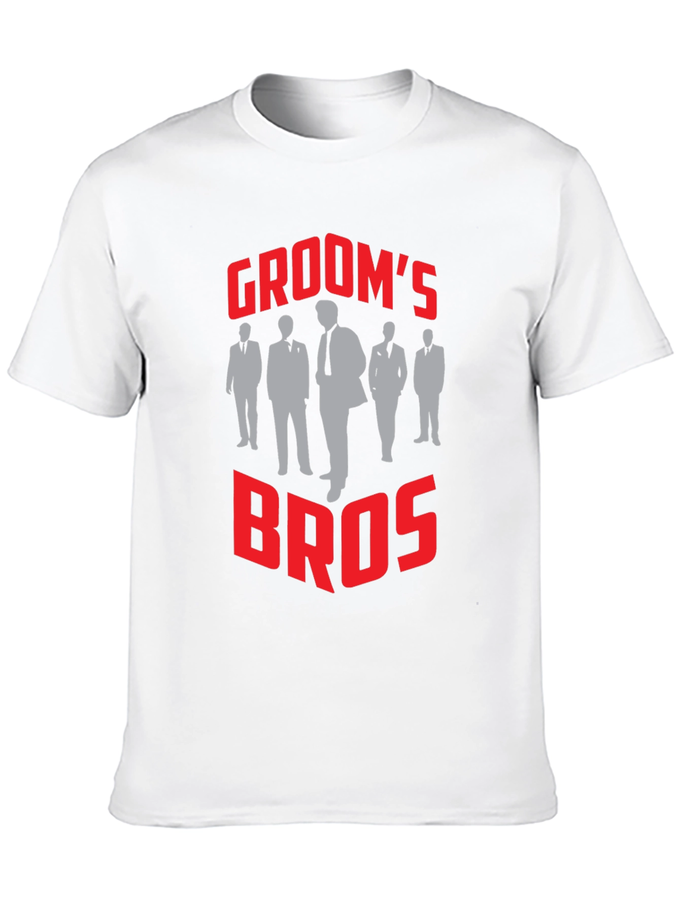 Grooms Bros T-Shirt - Wedding Party Apparel