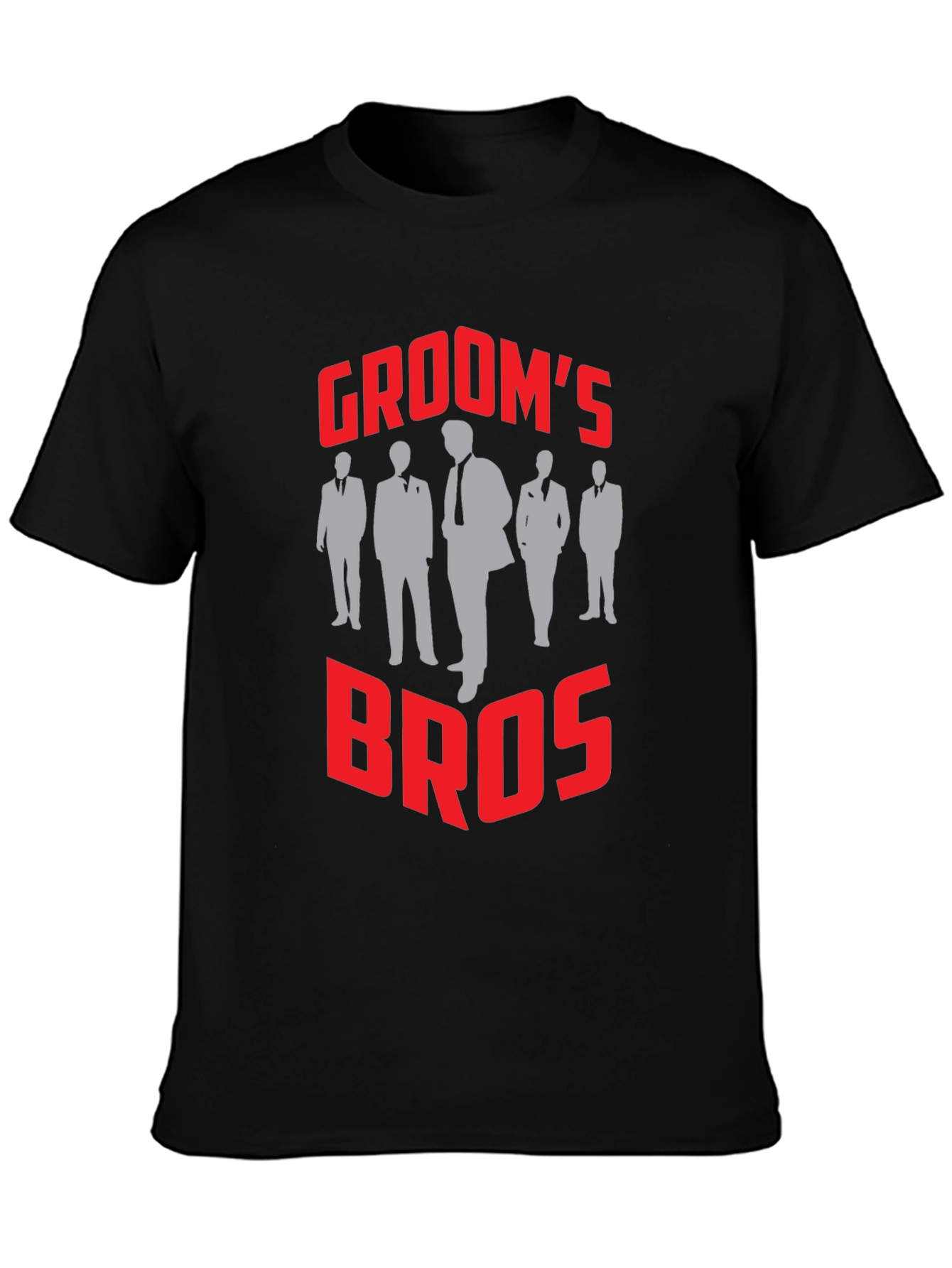 Grooms Bros T-Shirt - Wedding Party Apparel