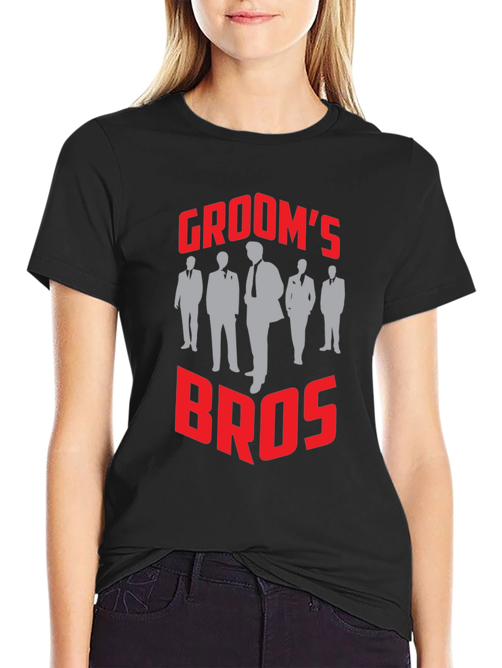 Grooms Bros T-Shirt - Wedding Party Apparel